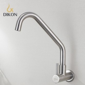 【帝鋼衛浴】 304不鏽鋼單柄單冷龍頭 TTK-0204 , 天翕有限公司