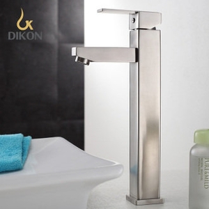 【帝鋼衛浴】 304不鏽鋼單柄面盆龍頭 TTB-0109 , 天翕有限公司