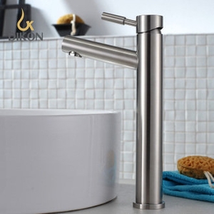 【帝鋼衛浴】 304不鏽鋼單柄面盆龍頭 TTB-0111 , 天翕有限公司