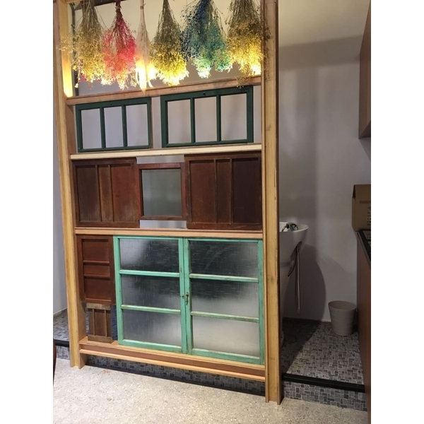 2019髮廊-復古馬賽克塑膠地磚製作-居久屋企業有限公司