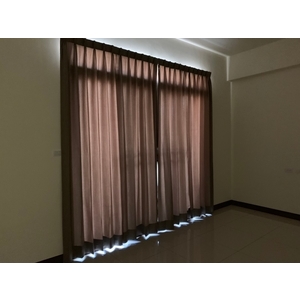官田造鎮-窗簾壁紙捲簾調光簾施作