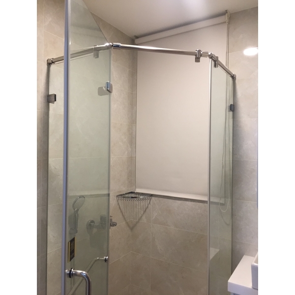 浴室米色捲簾-居久屋企業有限公司