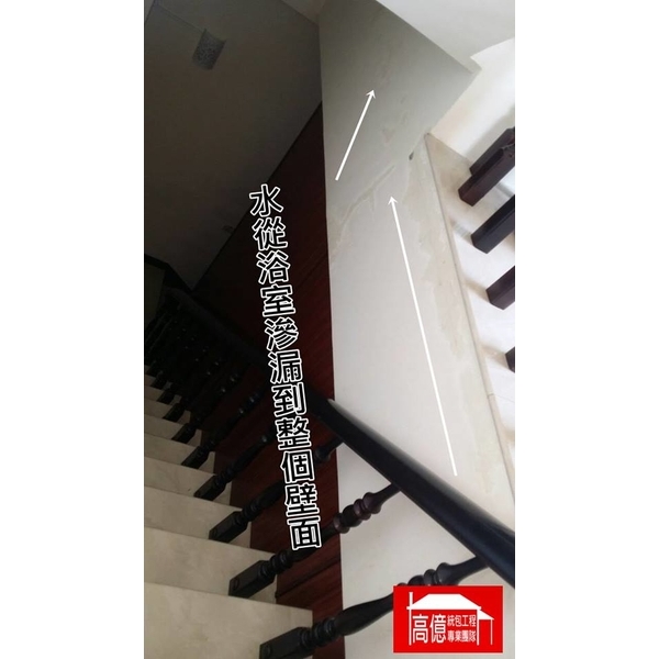 牆面滲水,高億統包工程