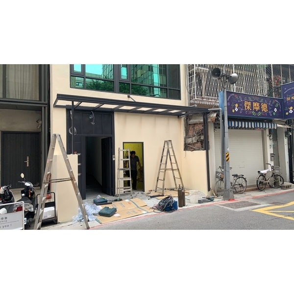各式雨棚-睿明鋼鋁工程