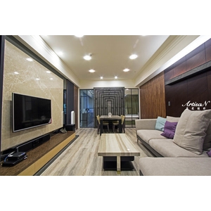 客廳餐廳動線合一