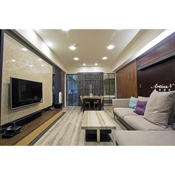 客廳餐廳動線合一