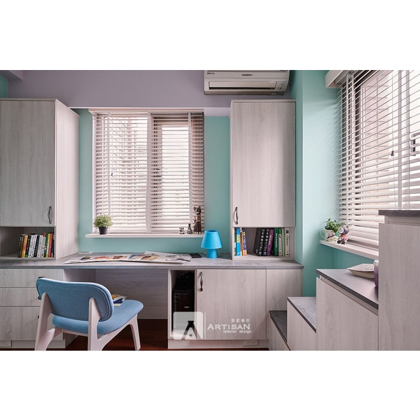 舊屋翻新 書桌書櫃