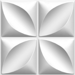 台灣獨家 洛米思3D立體牆板 D020 (50*50cm),鴻廣建設股份有限公司