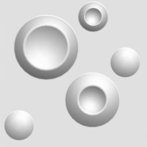 台灣獨家 洛米思3D立體牆板 D030 (50*50cm),鴻廣建設股份有限公司