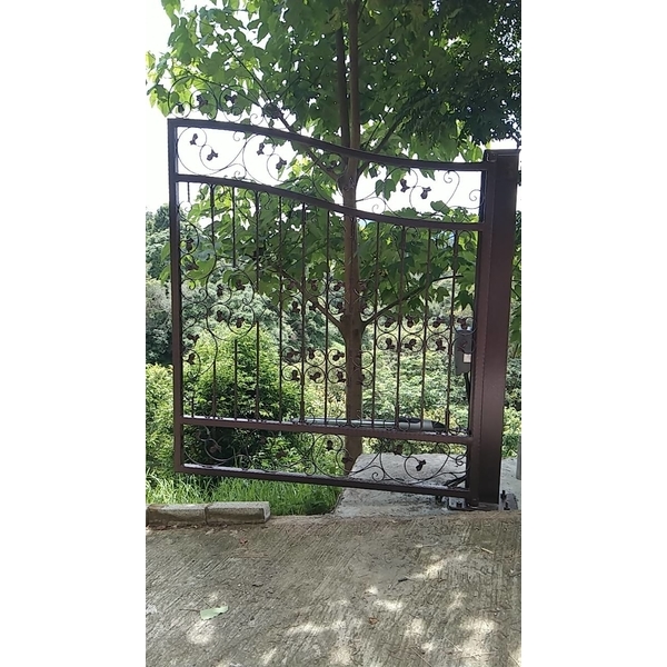 別墅電動鍛造門-銓盛鍛造工程行
