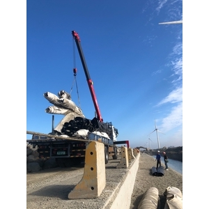 海堤土木工程-防水毯鋪設