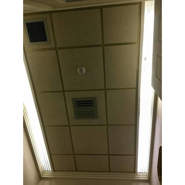 明架(半明架)天花板 明架(半明架)天花板-鵬程輕鋼架企業社