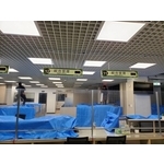 鋁格柵天花板開燈孔60乘60 - 鵬程輕鋼架企業社