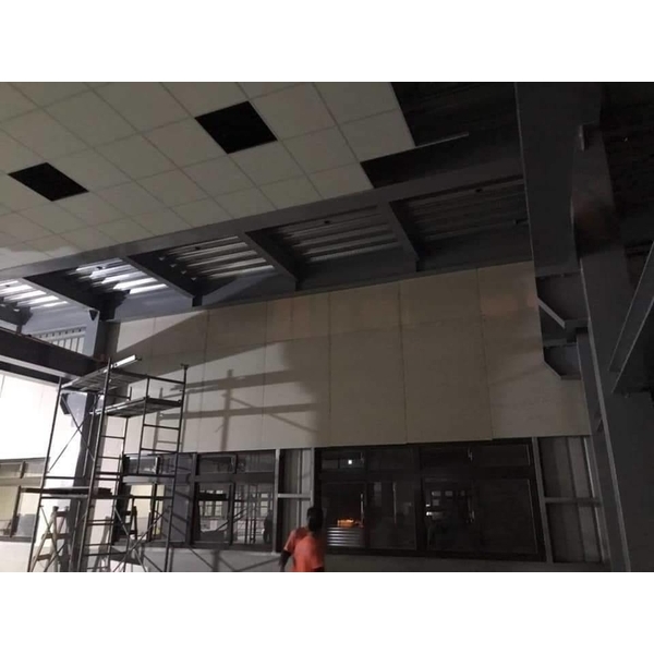 輕隔間＆明架天花板