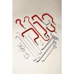 五金配件-賣場商品陳列架掛鉤、倉儲鉤 , 彰濱企業有限公司