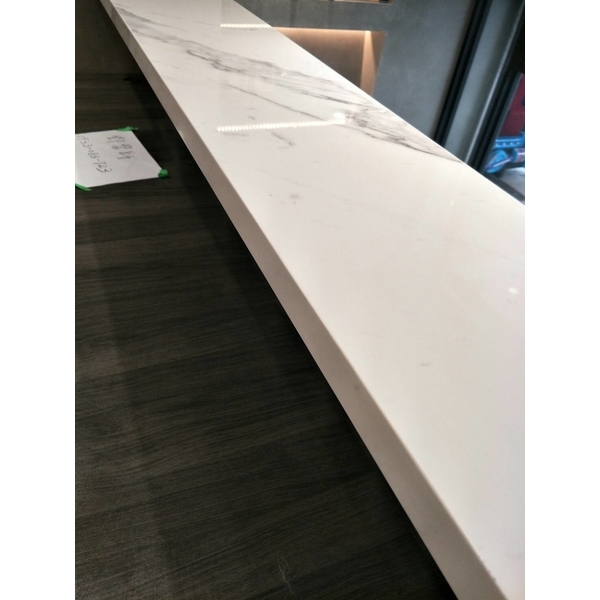 眼科診所接待櫃台無接縫施做,磨石通工程公司