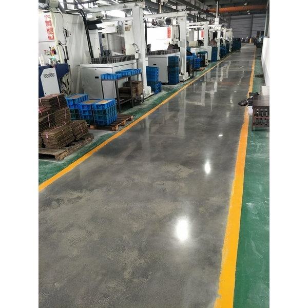 高雄某工廠舊地坪翻新工程