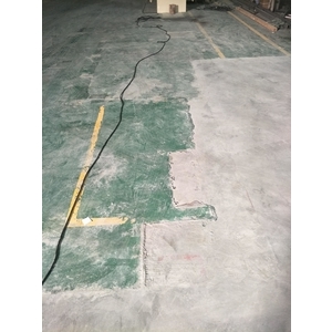 高雄某工廠舊環氧翻新硬化