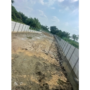 水泥牆圍籬施工