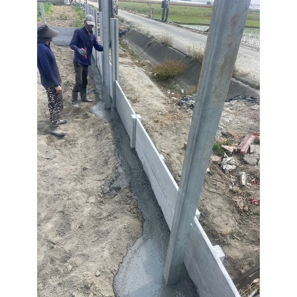 水泥牆圍籬施工-合發水泥加工所