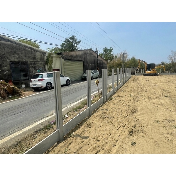 水泥牆圍籬施工-合發水泥加工所