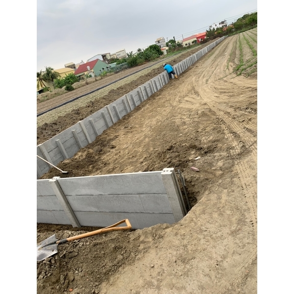 水泥牆圍籬施工