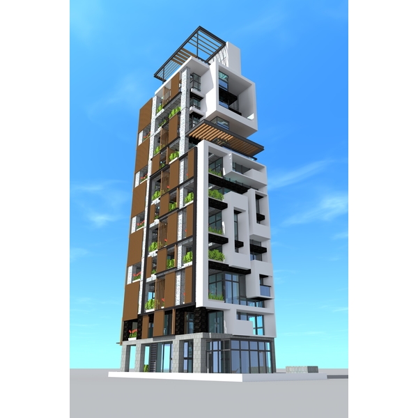 集合住宅案-沈建雄建築師事務所