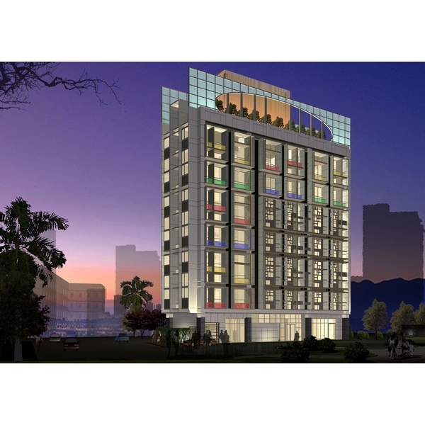 簡潔量體/框景美學/陰影變化/綠化植栽/低調沉穩/人文建築-沈建雄建築師事務所