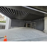 台中格柵工程實績｜台中地下停車場入口鋁格柵工程 - 金鋁光鋁業有限公司