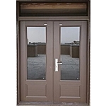 雙門對開神明廳鋁門 - 名冠鋁業有限公司