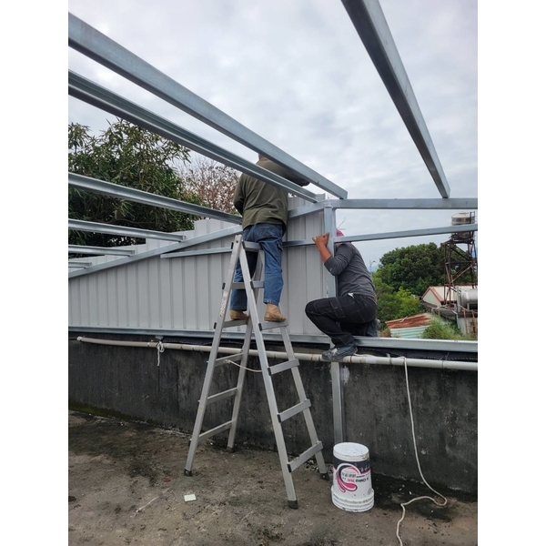 頂樓防水隔熱鐵屋增建工程-大廣億工程行