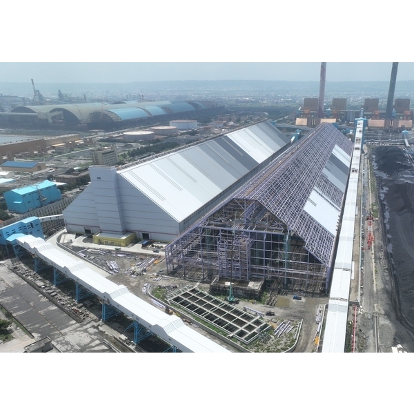 台中電廠1~10號機供媒系統改善工程 二期棚倉浪板工程