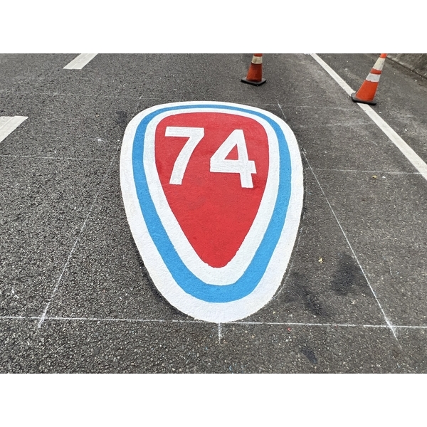 國3霧峰交流道道路編號塗料工程,新晟化工原料企業有限公司