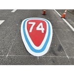 國3霧峰交流道道路編號塗料工程 - 新晟化工原料企業有限公司