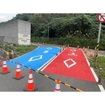 自行車道－冷塑型彩色止滑道路塗料 - 新晟化工原料企業有限公司