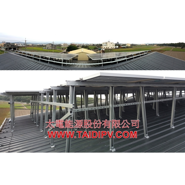 太陽能種電建置架設