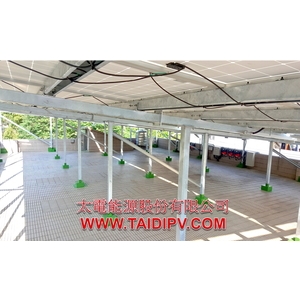 太陽能種電建置架設