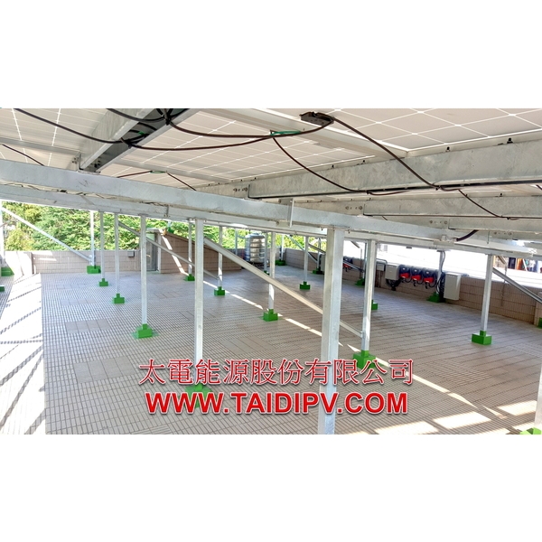 太陽能種電建置架設