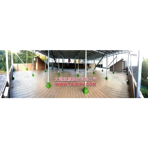 太陽能種電建置架設