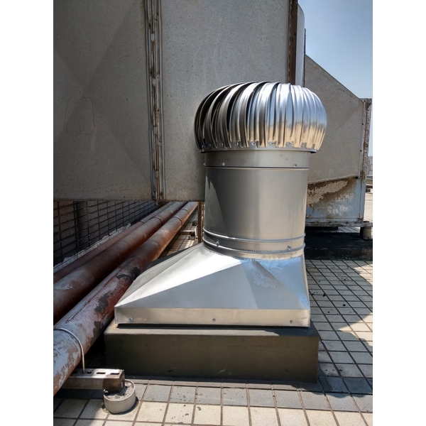 通風器底座-四角轉圓,寶風機械企業股份有限公司