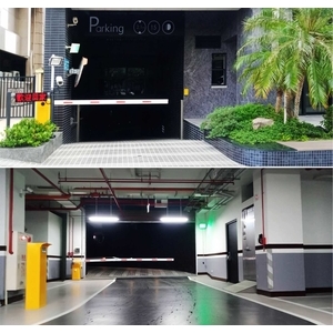 桃園市大園區-社區地下停場  電動柵欄機 - 碩譽電機股份有限公司