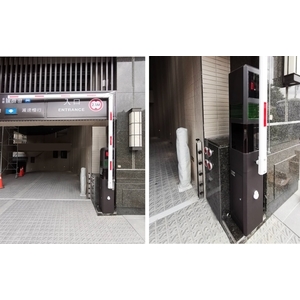 新北市樹林區-社區地下停車場  訂製款電動柵欄機 - 碩譽電機股份有限公司