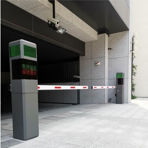 台北市大安區-社區地下停車場  車牌辨識系統+訂製款柵欄機 - 碩譽電機股份有限公司