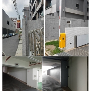 新北市樹林區-社區地下停車場  車道安全警示裝置 - 碩譽電機股份有限公司