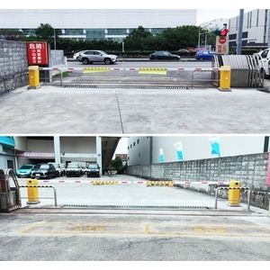 桃園市中壢區-汽車展售中心  電動柵欄機 - 碩譽電機股份有限公司