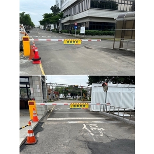 桃園市中壢區-車業大廠  客製化電動柵欄機 - 碩譽電機股份有限公司