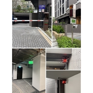 台北市大安區-社區地下停車場  車道門禁管制系統 - 碩譽電機股份有限公司