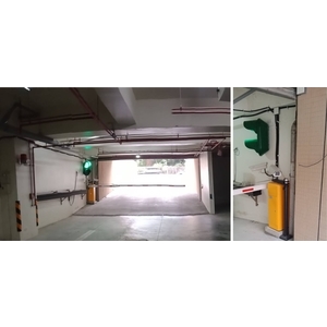 基隆市七堵區-地下停車場  車道門禁管制系統