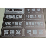 鋁板蝕刻+陽極處理 , 常勝銘版實業社