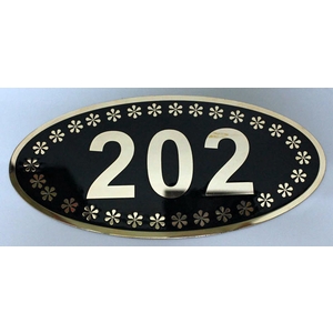 房號牌 鍍金,常勝銘版實業社